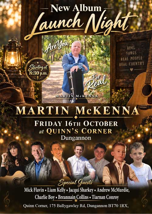 Martin McKenna Launch Night